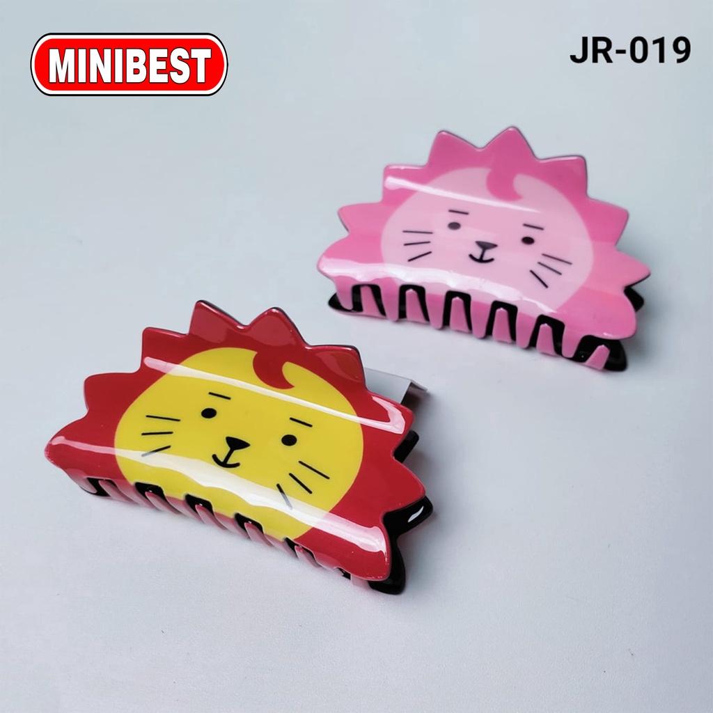 Minibest Jepit Rambut Akrilik Motif Buah Lucu (1PC)