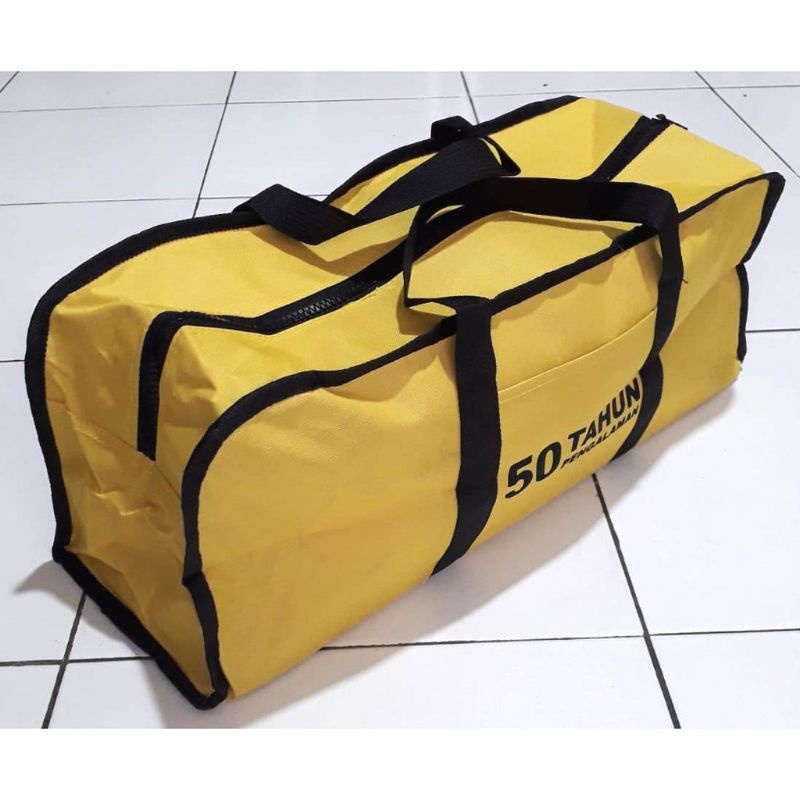 TOOLS TOOL BAG Tas Tempat Alat Perkakas Kain Canvas Hitam Kuning - HASSTON PROHEX