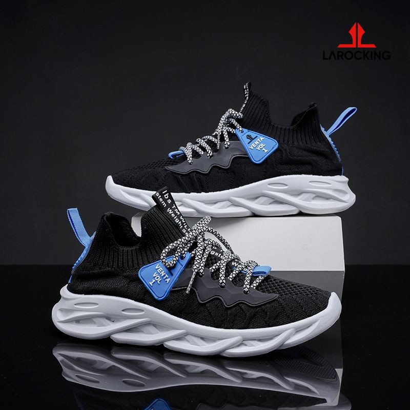 Venta Vol 1 Hitam | Sepatu Sneakers Running Gym Shoes Sports