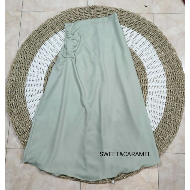 ROK KOREA (Flare SHAKILLA)-ROK SERUT OLIVE