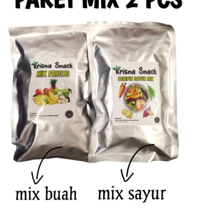 

Buat Anda✔️ PAKET MIX KERIPIK 2 PCS (MIX BUAH DAN MIX SAYUR) | KERIPIK NANGKA, KERIPIK APEL, KERIPIK NANAS MADU, KERIPIK SALAK, KERIPIK PISANG, KERIPIK WORTEL, KERIPIK BUNCIS, KERIPIK LABU MADU, HONEY POTATOES, PURPLE POTATOES, KENTANG, EDAMAME | TRENDING