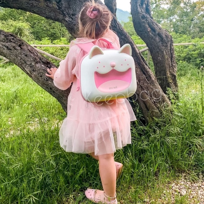 READY ‼️ RANSEL ZOYZOII CAT SMILE  BACKPACK