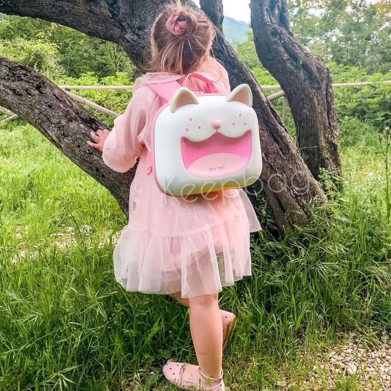 READY ‼️ RANSEL ZOYZOII CAT SMILE  BACKPACK