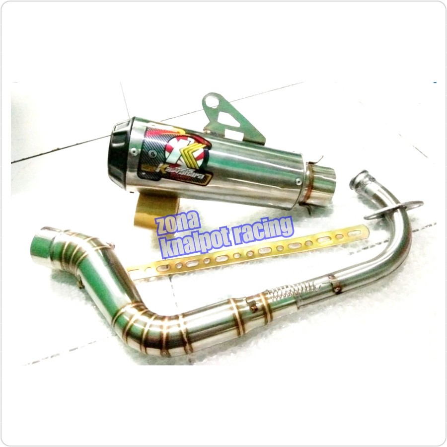 Knalpot kawahara mio xride fino.knalpot racing matic