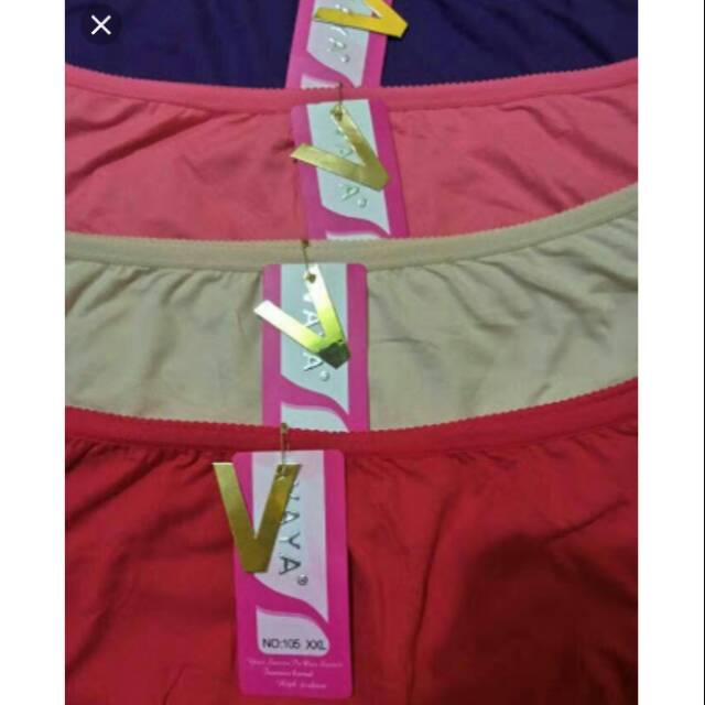 VAYA 105 | Celana Dalam Wanita / CD Dalaman Cewek / Bahan Katun Super LEMBUT / Size M - XXL