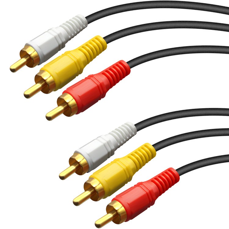 Kabel RCA 3 In 3 AV Audio Video