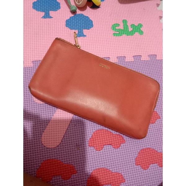 Preloved second seken bekas PL Bonia clutch