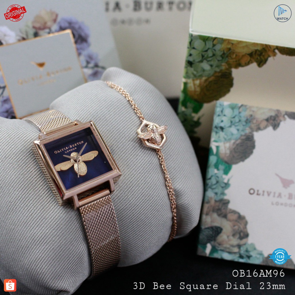 [ OLIVIA BURTON ORIGINAL - GARANSI ] JAM TANGAN PRIA WANITA | RANTAI | KULIT | KARET | MURAH | WANIT