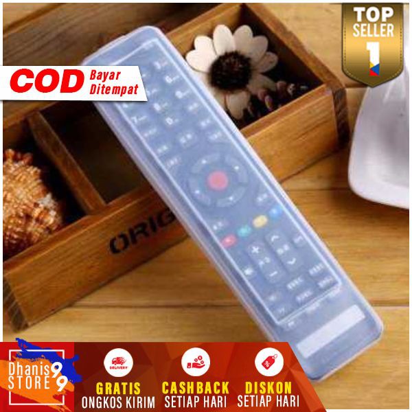 Sarung Remot Kontrol TV Universal Silikon Pelindung Remote Control Cover Silicon Remot AC Murah