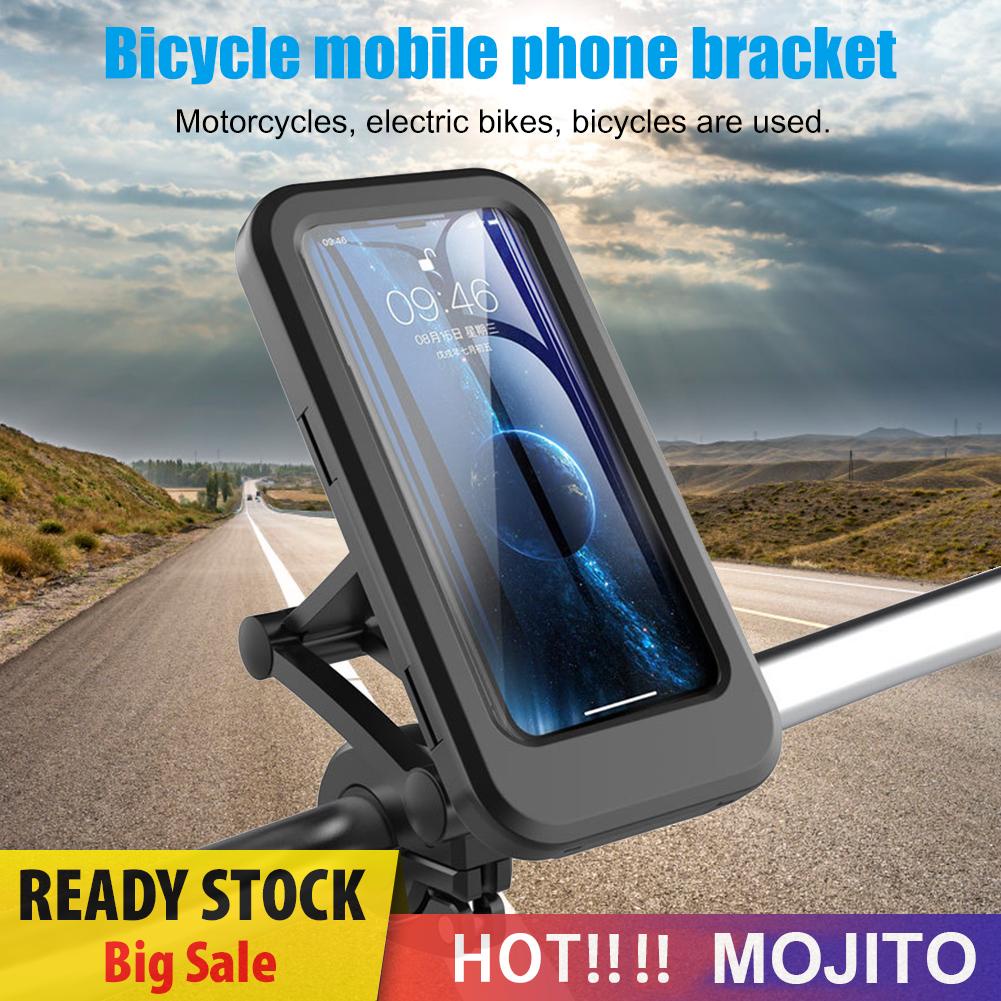 Bracket Holder Handphone Anti Air Dapat Berputar 360 Derajat Untuk Sepeda