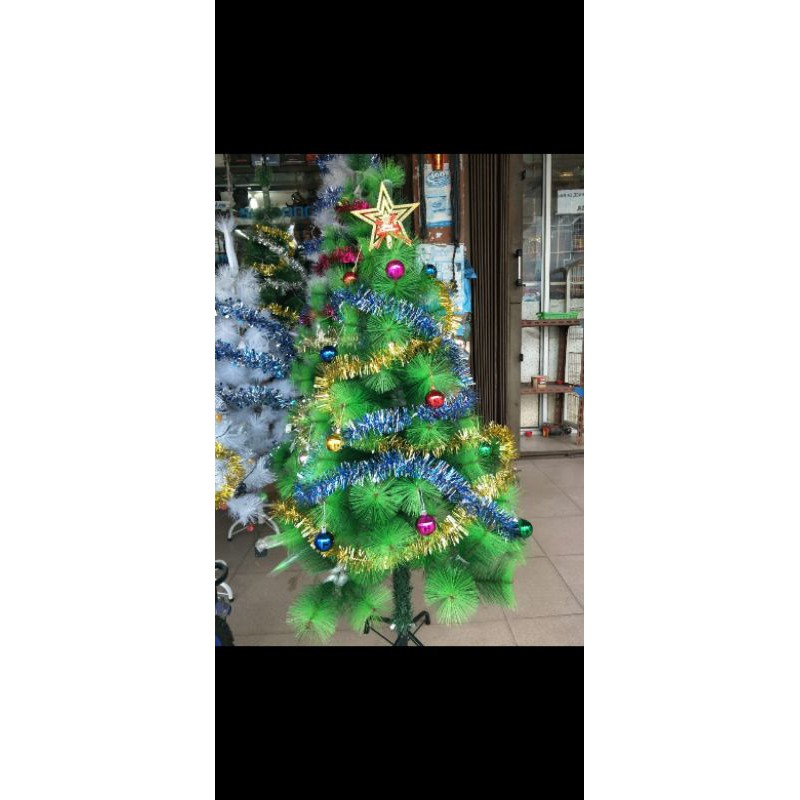 1,2 Meter Pohon Terang Natal Hijau/Salju/Emas Gold/Putih/Ungu 120 CM jarum 120cm tinggi Lebat Murah 4feet cery pinus 1,5 1,8 150 1 meter 1mtr 1m 2mtr m terang PAKET KOMPLIT LENGKAP HIASAN P120 S120
