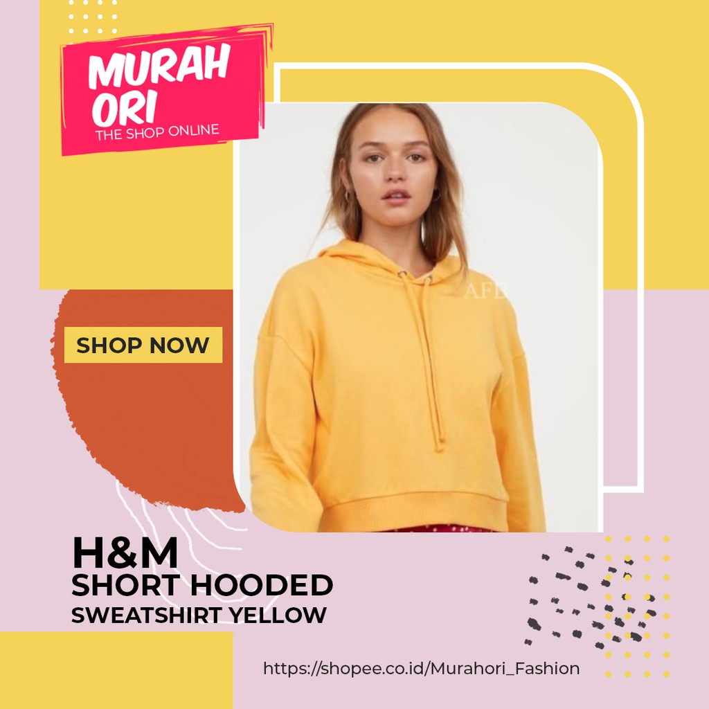 h and m hooded sweatshirt