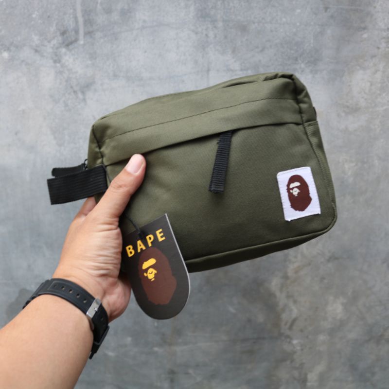 Clutch bape green