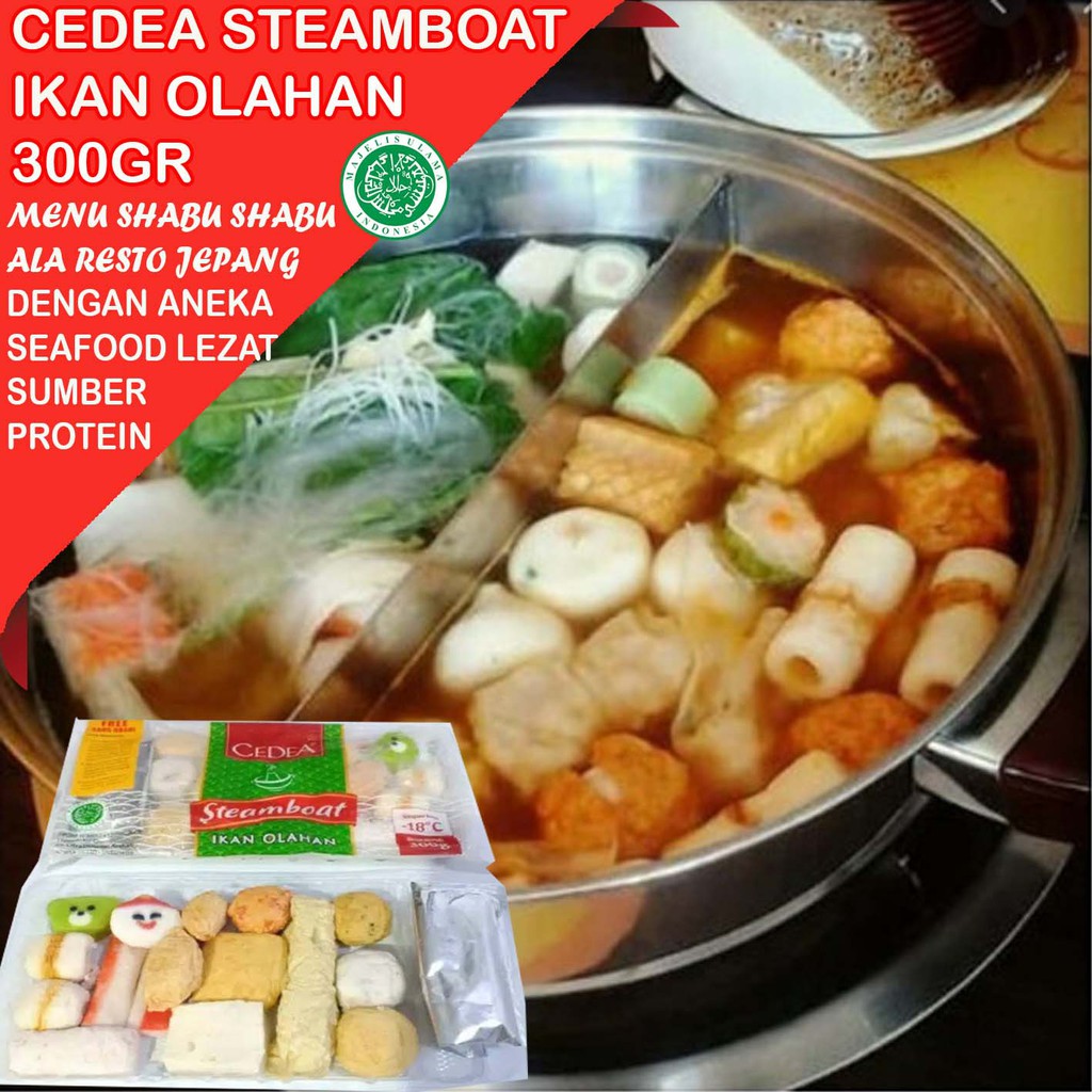 

Cedea Steamboat Ikan Olahan 300 Gr