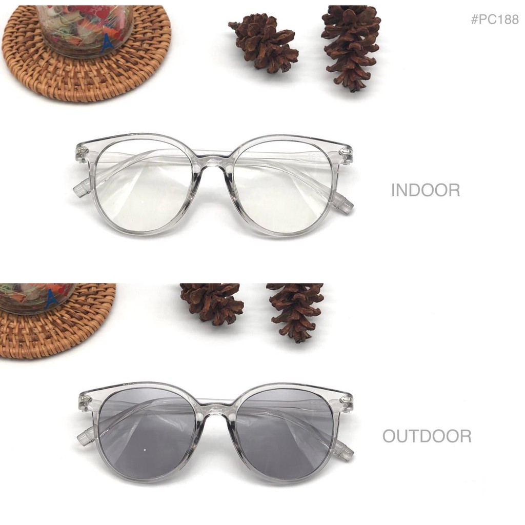 KACAMATA FRAME PHOTOCROMIC PC188 FULLSET TERMURAH