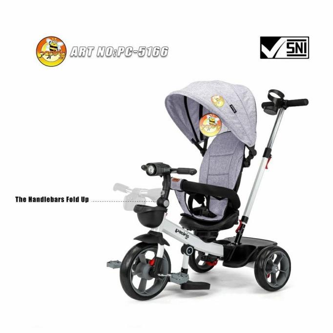 Sepeda Roda Tiga Tricycle Anak Pacific Pc-5166 Commastore32