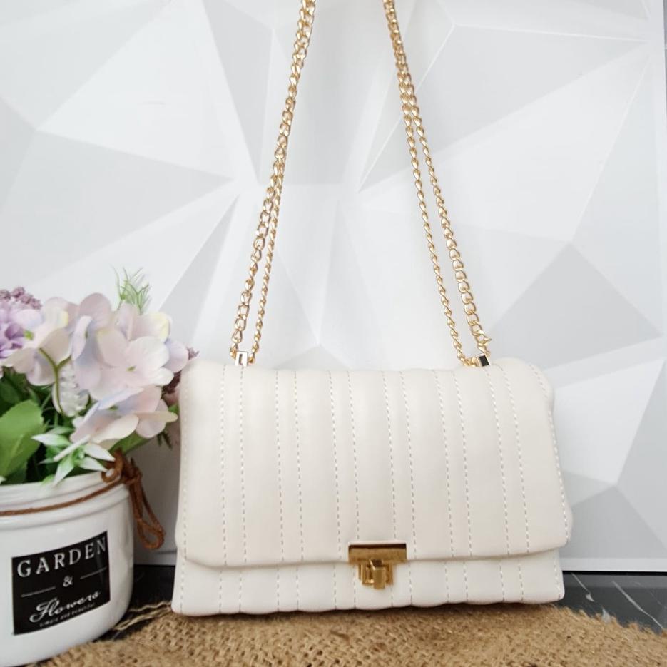 Super Promo NV60U TAS WANITA ZARA QUILTED MIDI CROSSBODY BAG - ZR003 94 Terkini