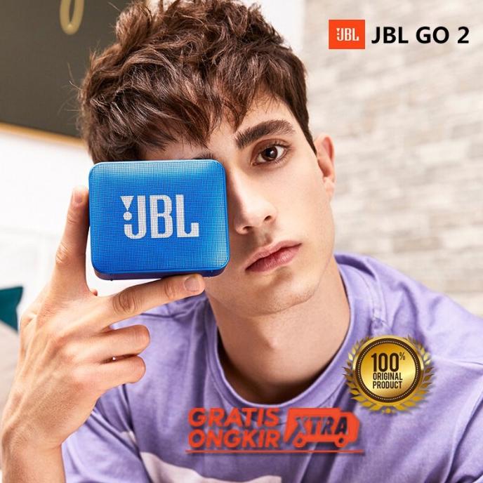 IMPOR JBL GO 2 ORI PORTABLE BLUETOOTH SPEAKER ORIGINAL - PORTABLE SPEA FBGDF64654