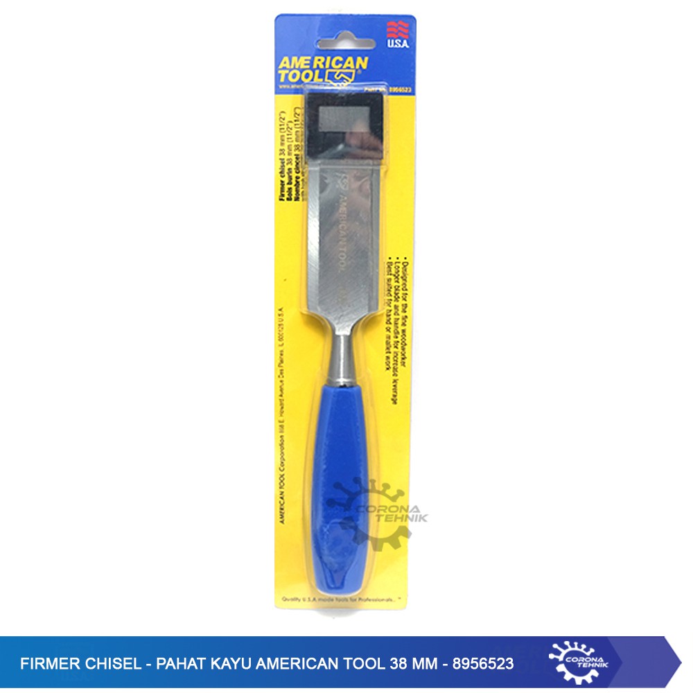 Firmer Chisel - Pahat Kayu American Tool 38 mm - 8956523