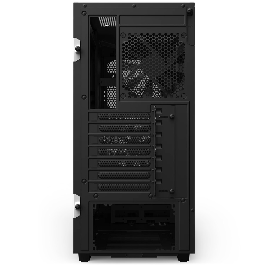 NZXT H510 Flow White Mid Tower ATX Case Casing PC Free Fan