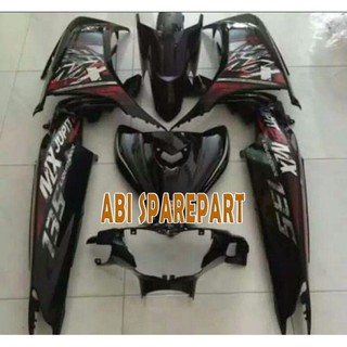 FULL BODY ALUS YAMAHA JUPITER MX NEW WARNA  HITAM PLUS 