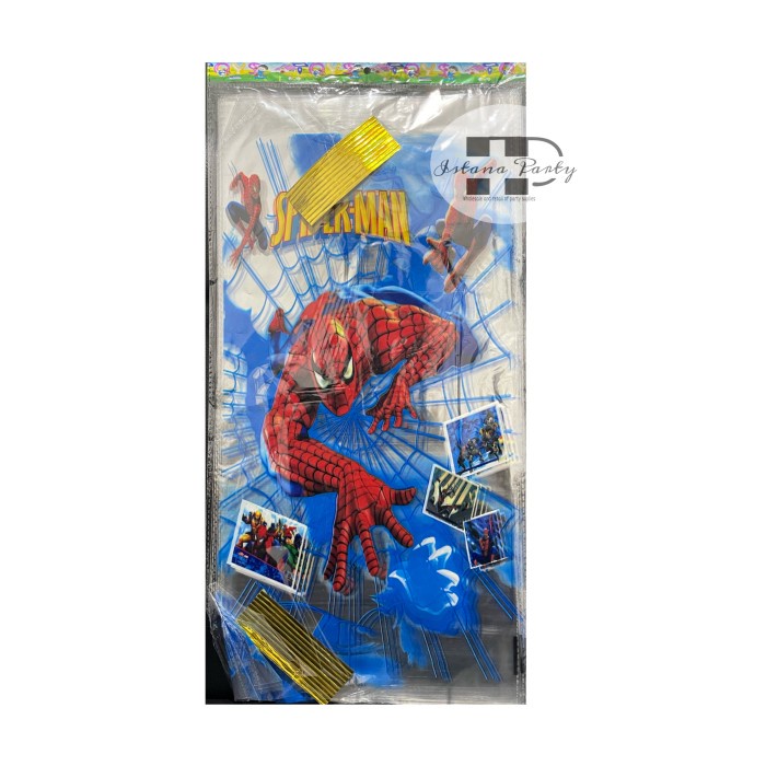 

Plastik snack ulang tahun / plastik kado / plastik souvenir spiderman