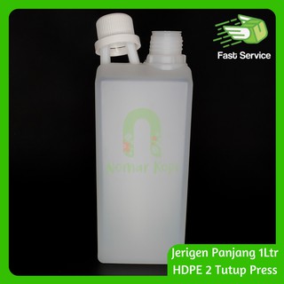 Jerigen Dirigen  1 Ltr Panjang HDPE Serbaguna Hand 