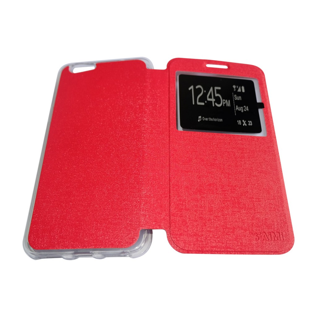 WARNA ACAK Casing Sarung Leather Case Flip Cover Dompet OPPO A35 F1 R3007 MIROR 3 R5 R7 A31T Neo 5.5