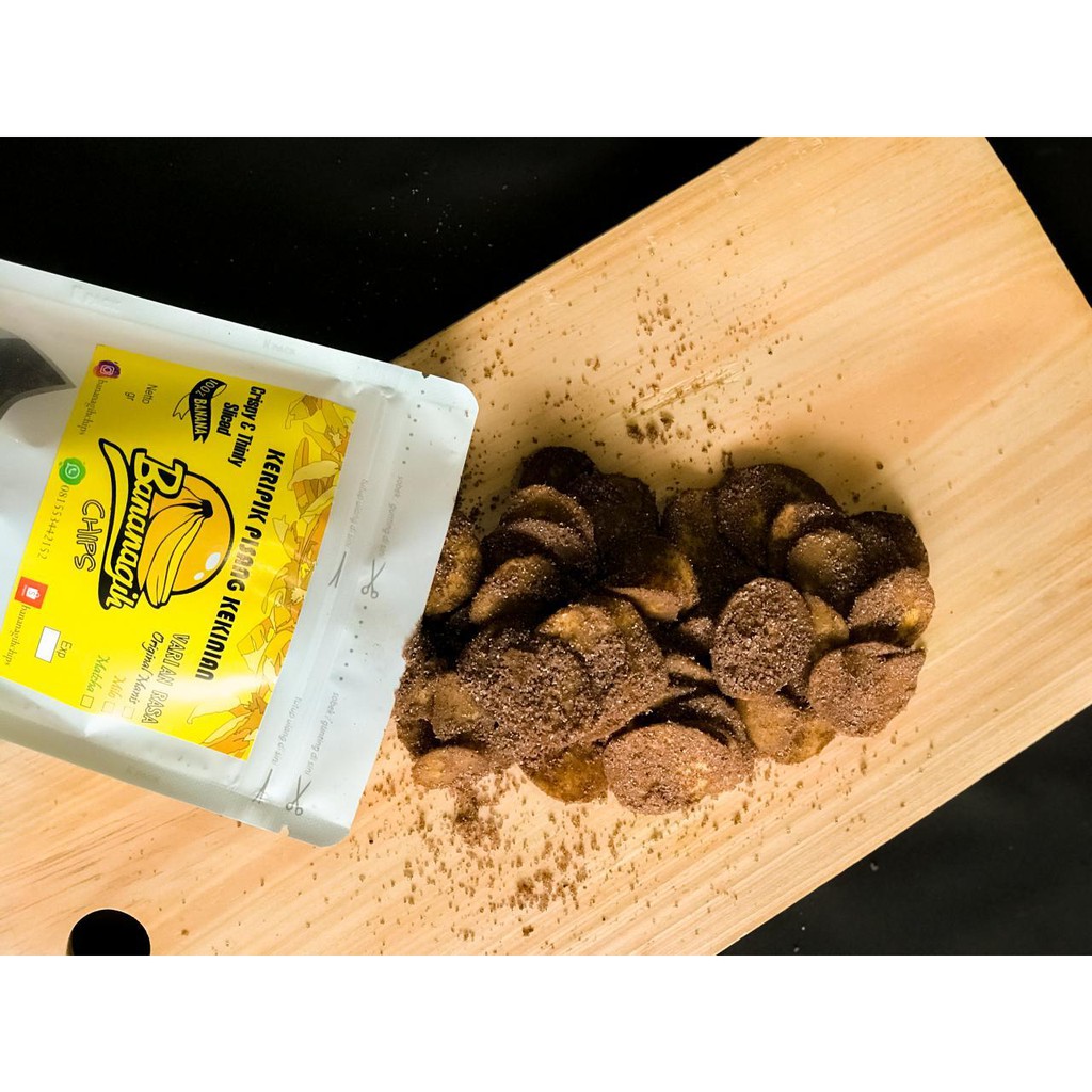 

Keripik Pisang Rasa Cokelat