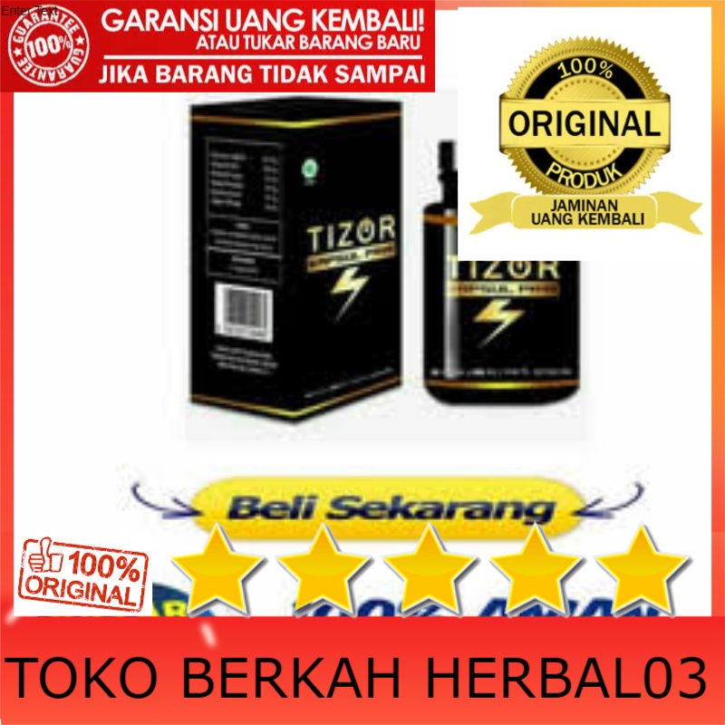 100% ASLI (MURAH) Tizor Obat Asli Impotensi Dan Prostat Aman Bpom di jamin Original Dan Berkualitas