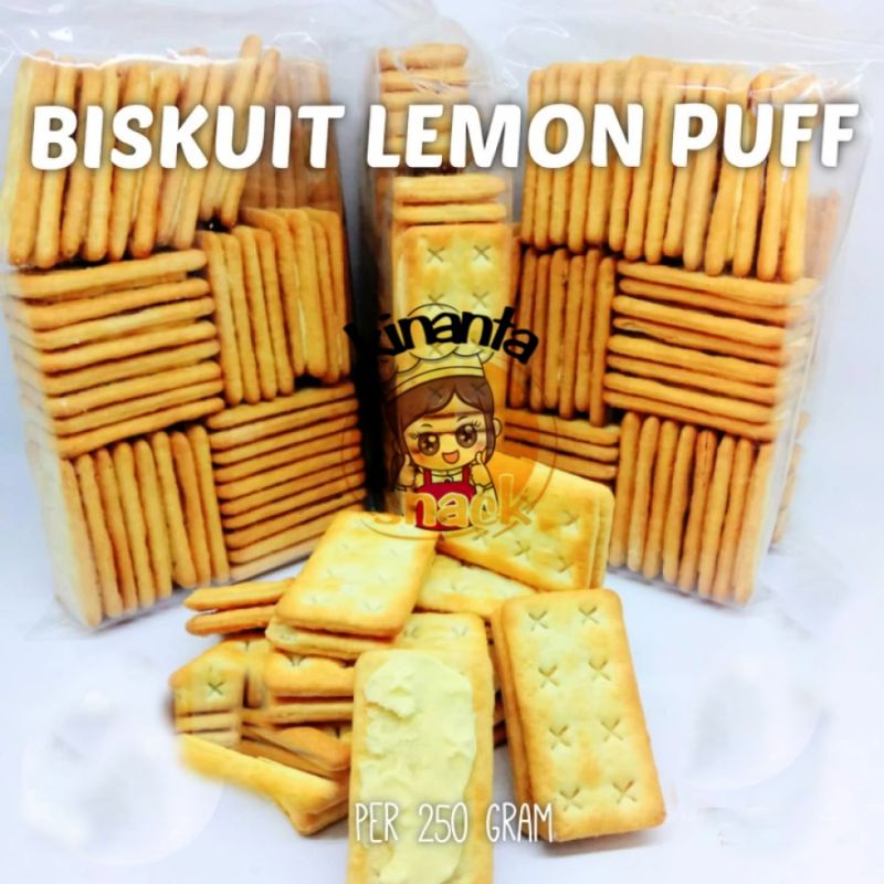 

BISKUIT LEMON PUFF 250g