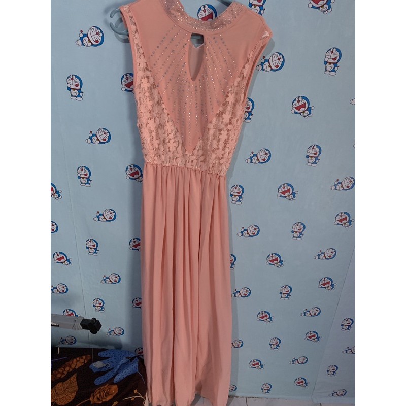 Baju Pesta Gamis  model dian pelangi