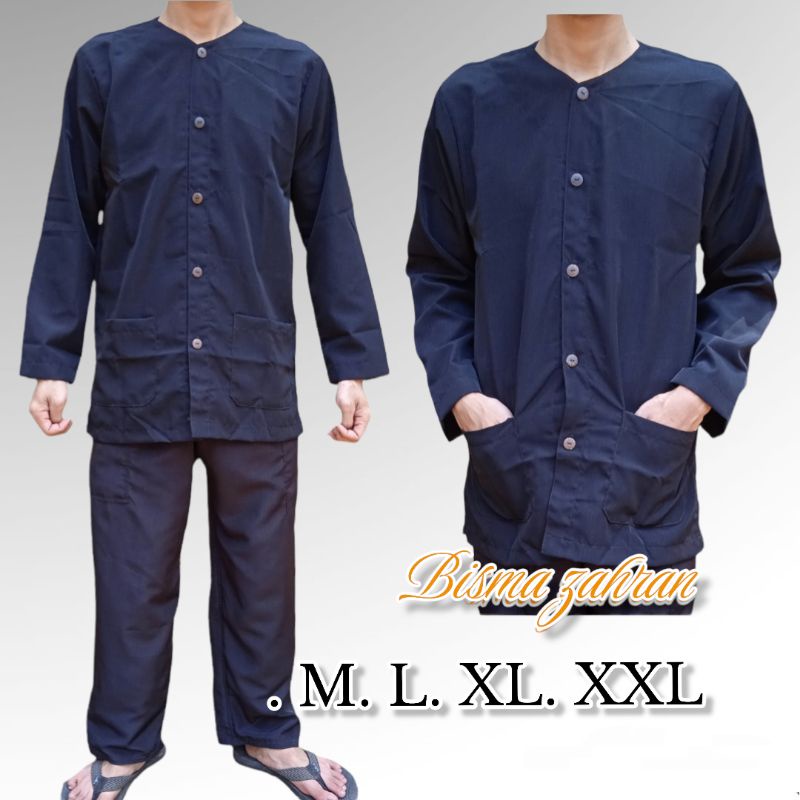 PAKAIAN TRADISIONAL /SETELAN ADAT SUNDA /BAJU PANGSI M L XL XXL BISA COD