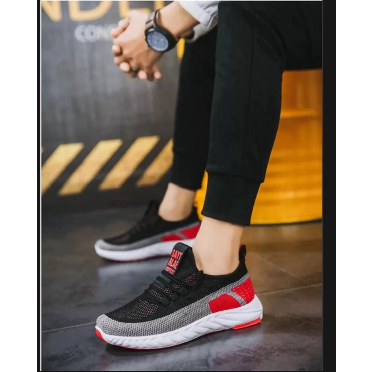 Sepatu Korean Style Snearkers Pria Terbaru - Sepatu Pria Sneakers Original 100% Sneakers Import Korea Natalie - Sepatu Pria Import Sepatu Laki-laki Cowok Sepatu Sneakers Pria Santai Sporty Modis 2022 Berkualitas