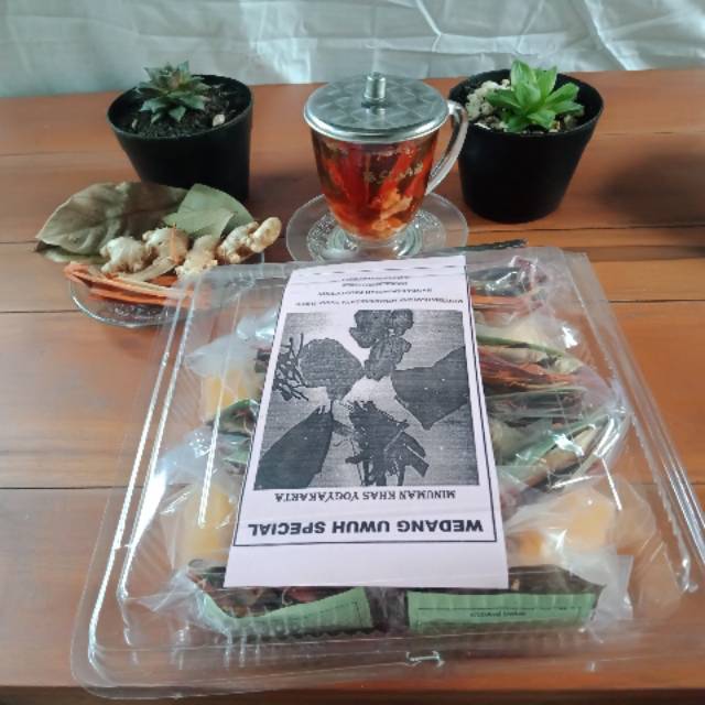 

Wedang uwuh special isi 10
