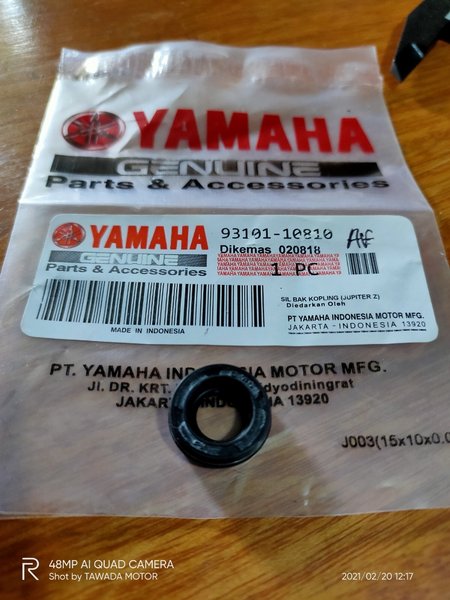 SEAL SIL BAK KOPLING YAMAHA JUPITER. VEGA. VEGA ZR DLL