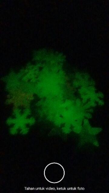 Snow Snowflake Ny Store Bintang Star Seller Stiker Dinding Glow In The Dark Stiker Stars Elber Dekor