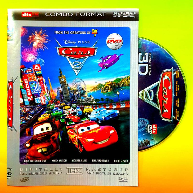 Kaset Dvd Film Cars 2