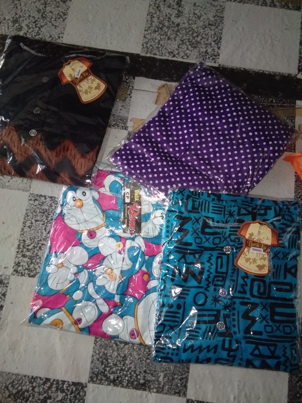 Setelan Celana Panjang Kongo Baju Tidur Batik Wanita Murah Kekinian