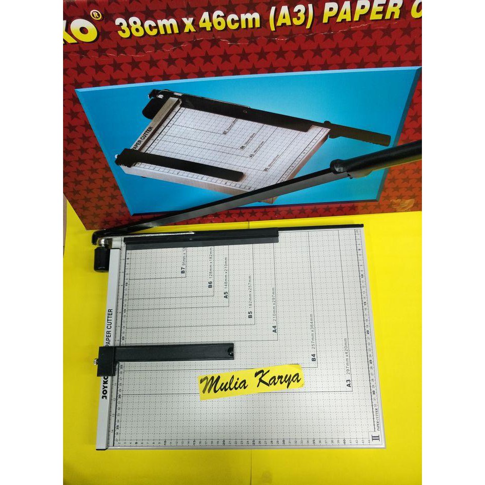 Jual Pemotong Kertas Alat Potong Kertas A3 Joyko Paper Cutter