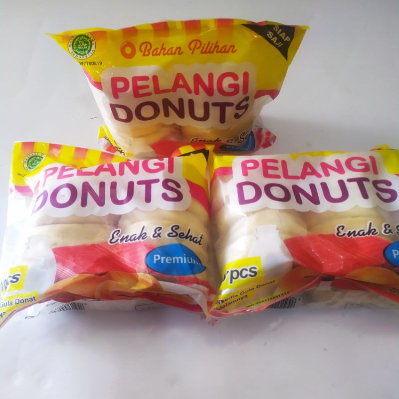 

PELANGI DONUTS Donat Kentang 10s (FREE Gula Putih Halus)