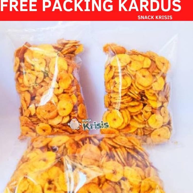 

TERMURAH 9940 Keripik Pisang Super 500 gr Kripik Pisang kepok Super Madu Karamel ㊋