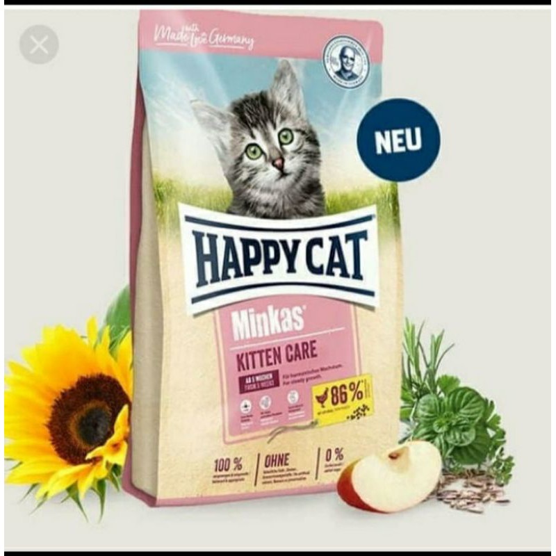 MAKANAN ANAK KUCING HAPPY CAT MINKAS KITTEN CARE 10KG