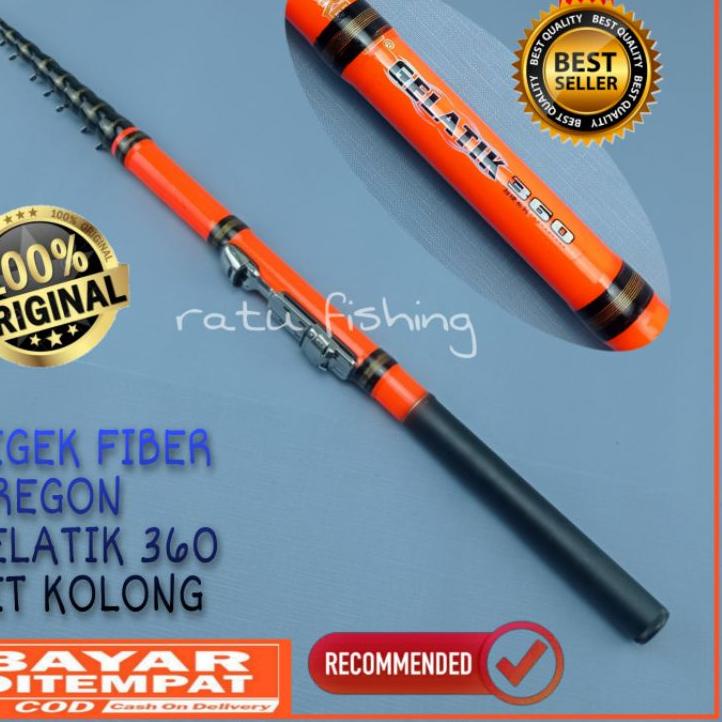 › joran tegek kolong ruas pendek oregon gelatik 180 210 240 270 300 360 450  cm tegek fiber  