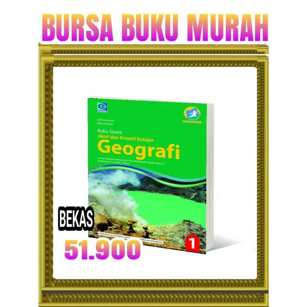 Buku Geografi Kelas 10 Penerbit Grafindo Media Pratama