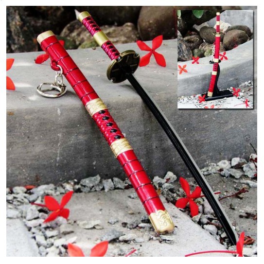 Miniatur Pedang Zoro Sandai Kitetsu