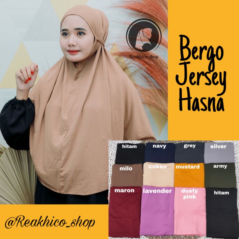 BERGO HASNA / BERGO MARYAM JERSEY /BERGO JERSEY