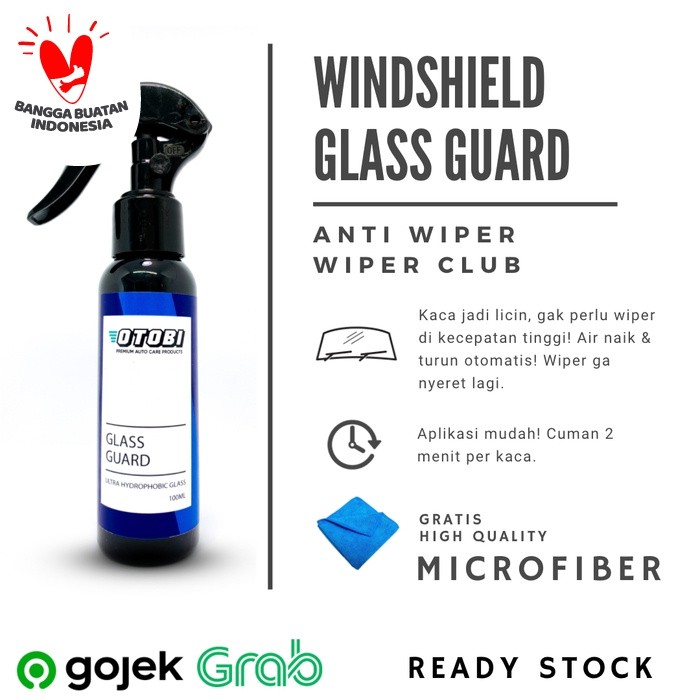 Asli Glass Guard - Nano Coating Kaca - Super Daun Talas Ceramic Polymer Terlaris