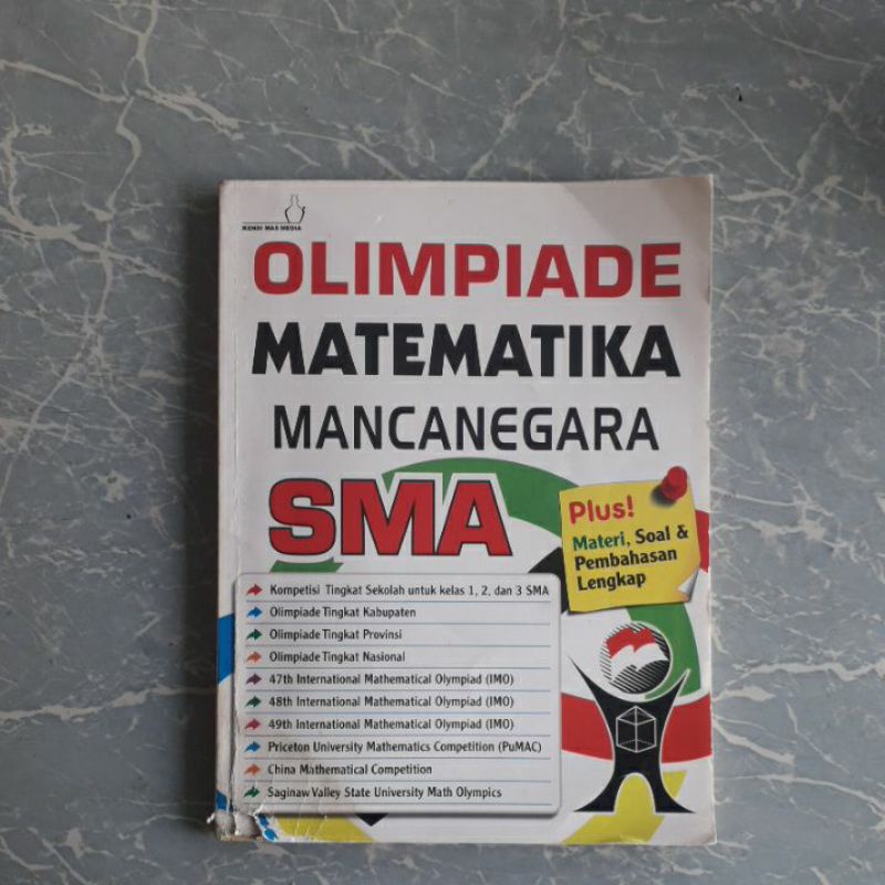 [Preloved] Buku Soal Latihan Olimpiade Matematika Mancanegara SMA