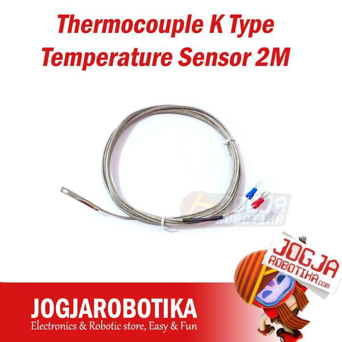 Thermocouple K Type Temperature Sensor 2M